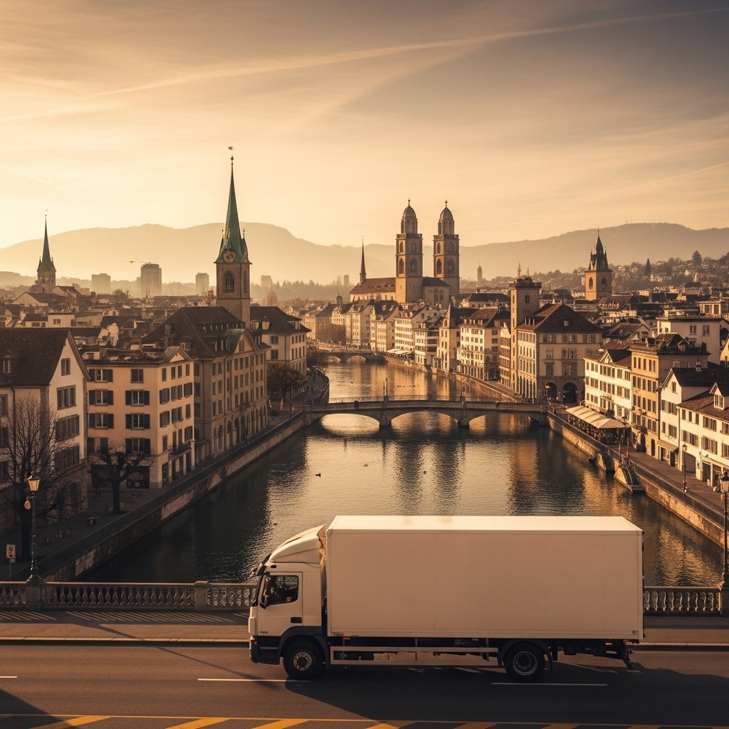 Ihr Umzug nach Zürich mit Goldpferd: Komplettservice von A bis Z